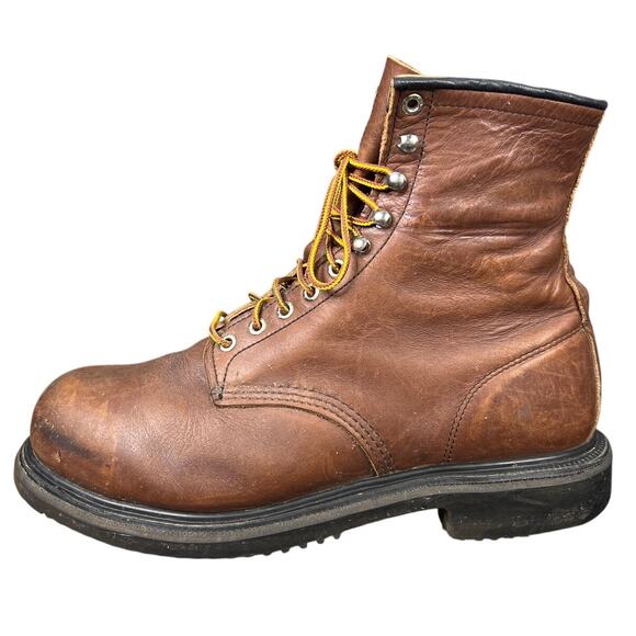 Vintage Red Wing Men’s 2233 Brown Leather Steel Toe Work Boot Size 11.5 E2 main image 10